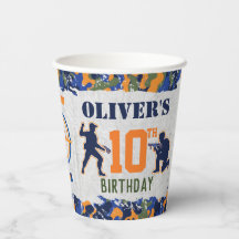 ダーツソルダーズ迷彩柄軍隊誕生日パーティー