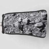 ダーツダイモルフォス小惑星ムーンレット表面 ゴルフヘッドカバー (正面)