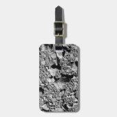 ダーツダイモルフォス小惑星ムーンレット表面 ラゲッジタグ (正面縦)