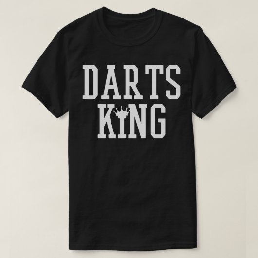 ダーツダーツプレイヤークラウン Tシャツ (デザイン正面)