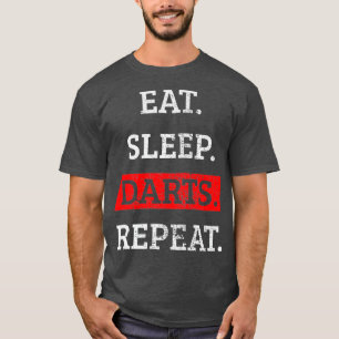 ダーツダーツプレーヤーヴィンテージギフトプレミアム Tシャツ