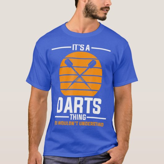 ダーツチームダーツボード Tシャツ (正面)
