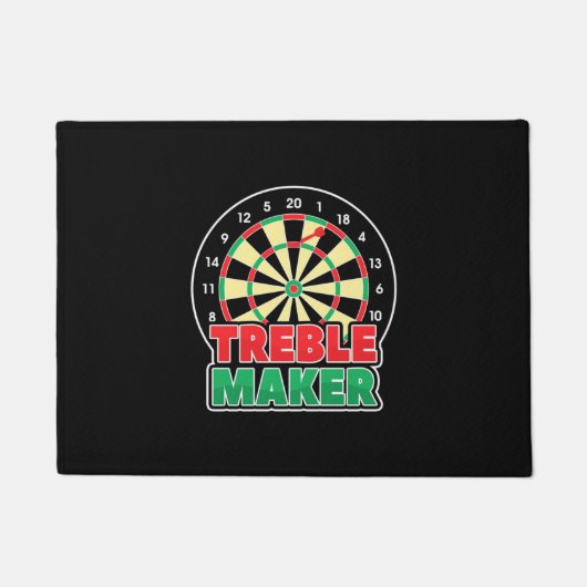 ダーツトレブルメーカー ドアマット (正面)