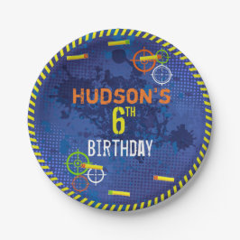 ダーツバースデーパーティーウォーズフード ペーパープレート