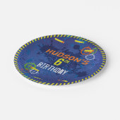 ダーツバースデーパーティーウォーズフード ペーパープレート (アングル)