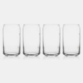 ダーツパーソナライズされた ガラス缶 (右)