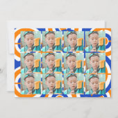 ダーツパーティー誕生日招待状 | ダーツパーティーの写真招待 招待状 (裏面)