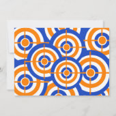 ダーツパーティー誕生日招待状 |フォトダーツ招待状 招待状 (裏面)