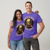 ダーツビール遊懸命ダーツプレイヤーバーゲーム Tシャツ (ユニセックス)