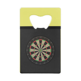 ダーツファン🎯😍ダーツボード クレジットカード栓抜き