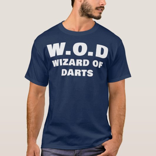 ダーツプレミアムのWODウィザード Tシャツ (正面)