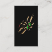 ダーツプレーヤーダーツ投げ矢板 名刺 (正面)