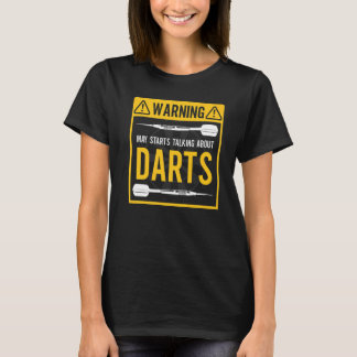ダーツプレーヤー用ダーツボード付ダーツ Tシャツ
