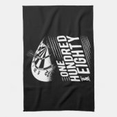 ダーツプレーヤー180ダーツメンズレトロダーツボード キッチンタオル (縦)