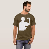 ダーツプレーヤー Tシャツ (正面フル)