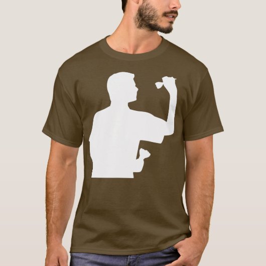 ダーツプレーヤー Tシャツ (正面)