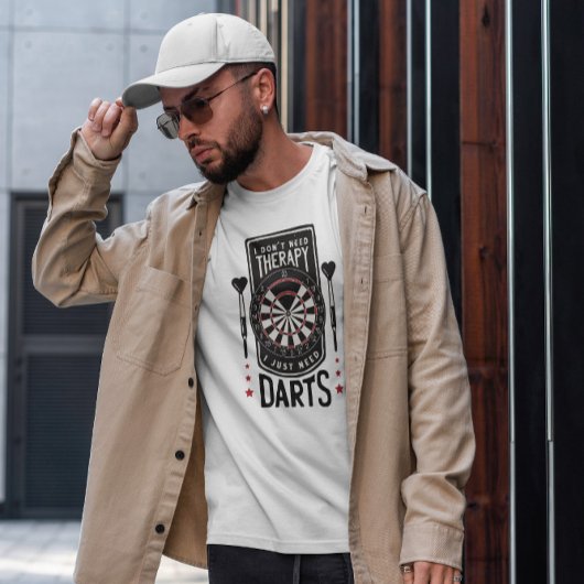 ダーツボードおもしろい引用文 Tシャツ