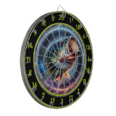 ダーツボードでキャプチャーされたバスアドベンチャー ダーツボード (正面左)