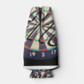 ダーツボードとダーツロゴ ボトルクーラー (裏面)