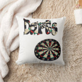 ダーツボードとダーツ名，クッション クッション (ブランケット)