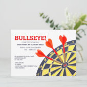 ダーツボードの招待状 招待状 (スタンド正面)