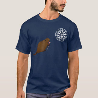 ダーツボードビーバーダーツニュートラブルズイェダーツ Tシャツ