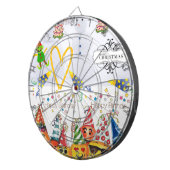 ダーツボードメリークリスマスハッピーバースデー ダーツボード (正面右)