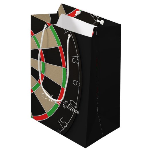 ダーツボード恋人🎯😍ダーツ ミディアムペーパーバッグ (正面アングル)