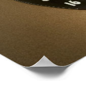 ダーツボード4 ポスター (角)