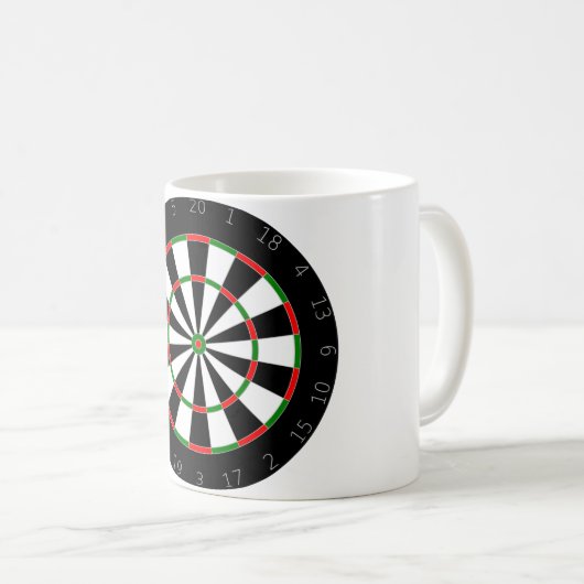 ダーツボード コーヒーマグカップ (正面右)