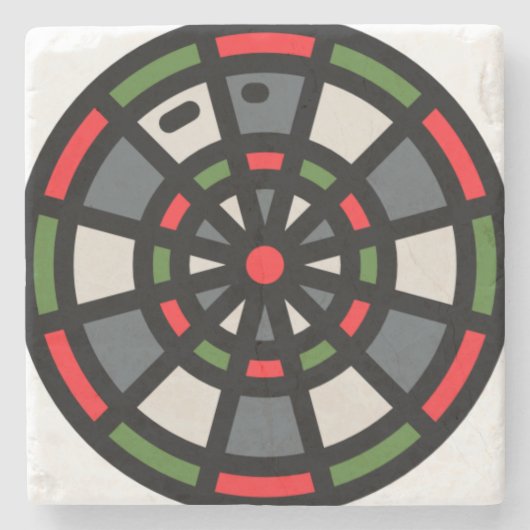 ダーツボード ストーンコースター (正面)