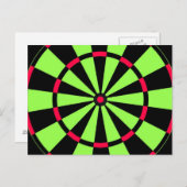 ダーツボード ポストカード (正面/裏面)