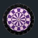 ダーツボード：ライトピンク、パープル、ブラック ダーツボード<br><div class="desc">6ブラスダーツを含むライトピンク、紫、および黒の色のダーツボードゲーム</div>