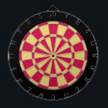 ダーツボード：古い金ゴールド、クリムゾン、ブラック ダーツボード<br><div class="desc">6ブラスダーツを含む古い金ゴールド、深紅、黒の色のダーツボードゲーム</div>