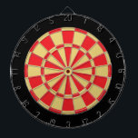 ダーツボード:古い金ゴールド、赤、黒 ダーツボード<br><div class="desc">6ブラスダーツを含む古い金ゴールド、赤、黒の色のダーツボードゲーム</div>