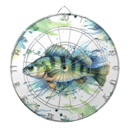 ダーツボード – 水彩シリーズ：パーチ