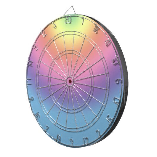 ダーツボード – Rainbow Colors II (正面右)