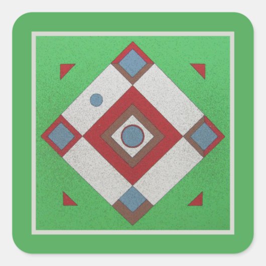 ダーツボール盤 スクエアシール (正面)