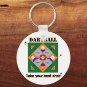 ダーツボール キーホルダー (正面)