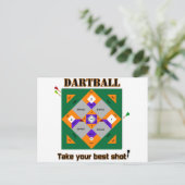 ダーツボール ポストカード (スタンド正面)