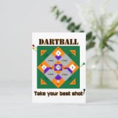 ダーツボール ポストカード (スタンド正面)