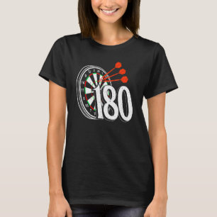 ダーツメンズダーツプレイヤーダーツボード Tシャツ