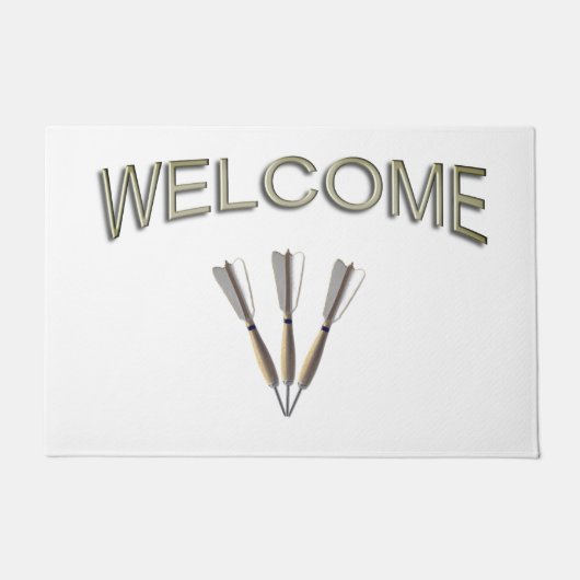 ダーツリオへようこそ ドアマット (正面)