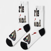 ダーツレジェンドフルプリントクルーソックス ソックス (左)