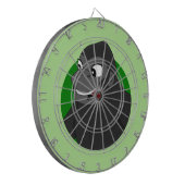 ダーツ付きゴリラ漫画ダーツボード ダーツボード (正面左)