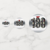 ダーツ伝説、完璧なスコア コンフェッティ (裏面)