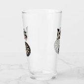 ダーツ写真ロゴ入りダーツボード タンブラーグラス (左)