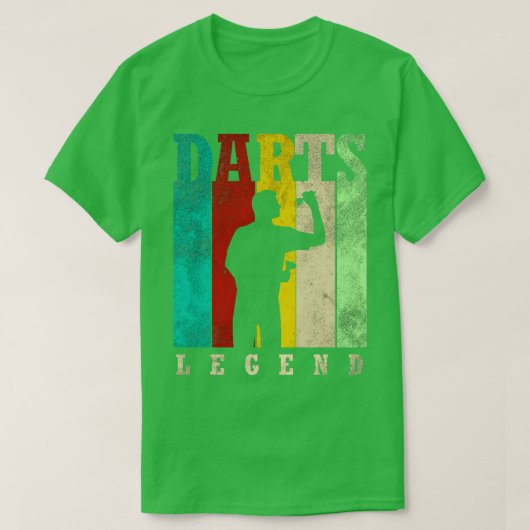 ダーツ凡例 Tシャツ (デザイン正面)