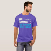 ダーツ投げスキルロードヴィンテージおもしろいダーツ Tシャツ (正面フル)