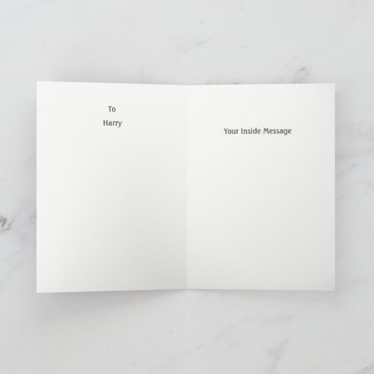 ダーツ招待されの試合を獲得する会計士 サンキューカード (内部)